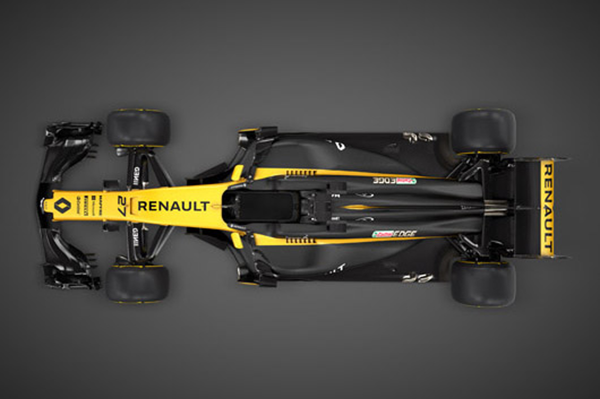 ルノー R.S.17 (トップビュー)