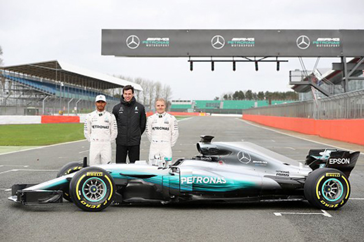 ルセデス、W08を発表 / 2017年F1マシン
