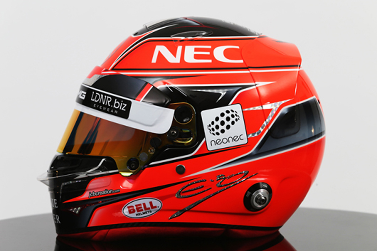 エステバン・オコン 2017年 F1ヘルメット