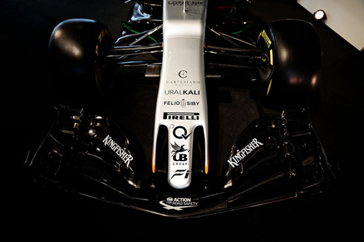 フォース・インディア VJM10 新・鼻孔ノーズ