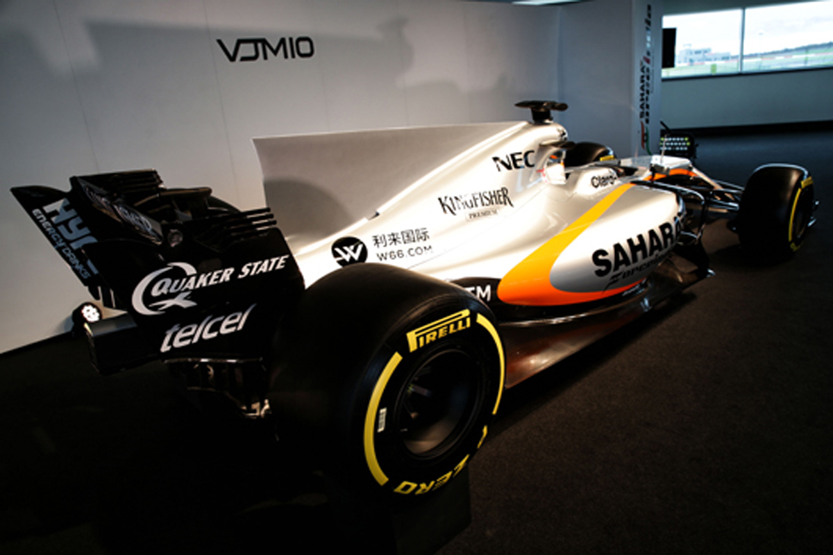 フォース・インディア VJM10 (リア)