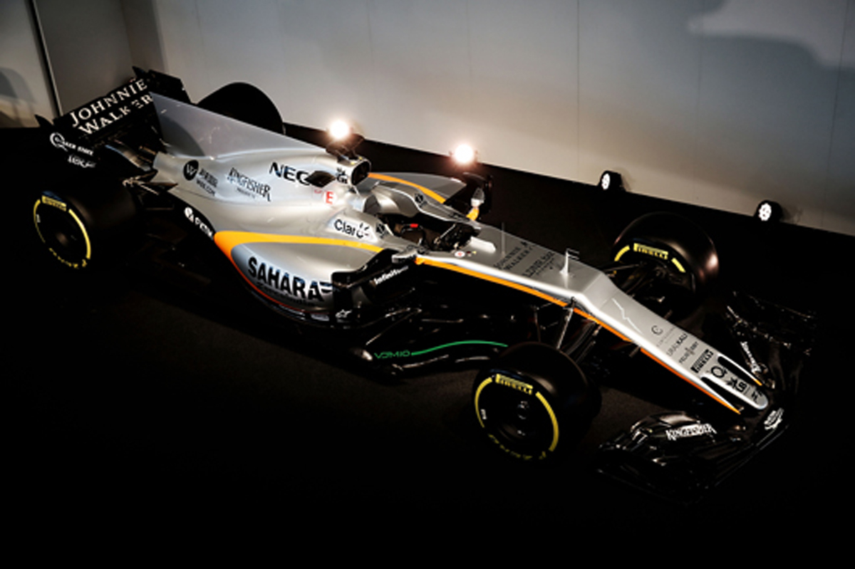 フォース・インディア VJM10 (俯瞰)