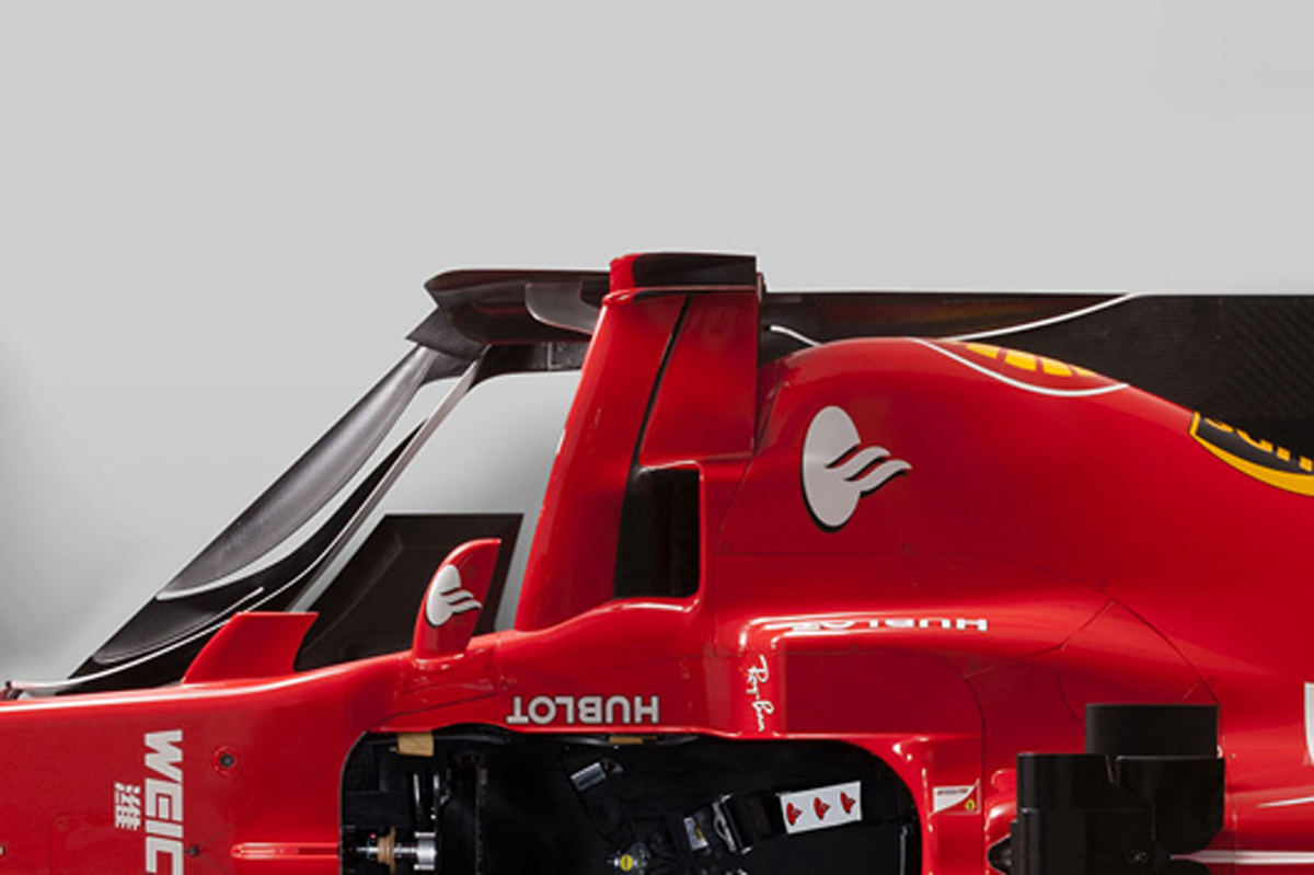 フェラーリ SF70H 吸気口
