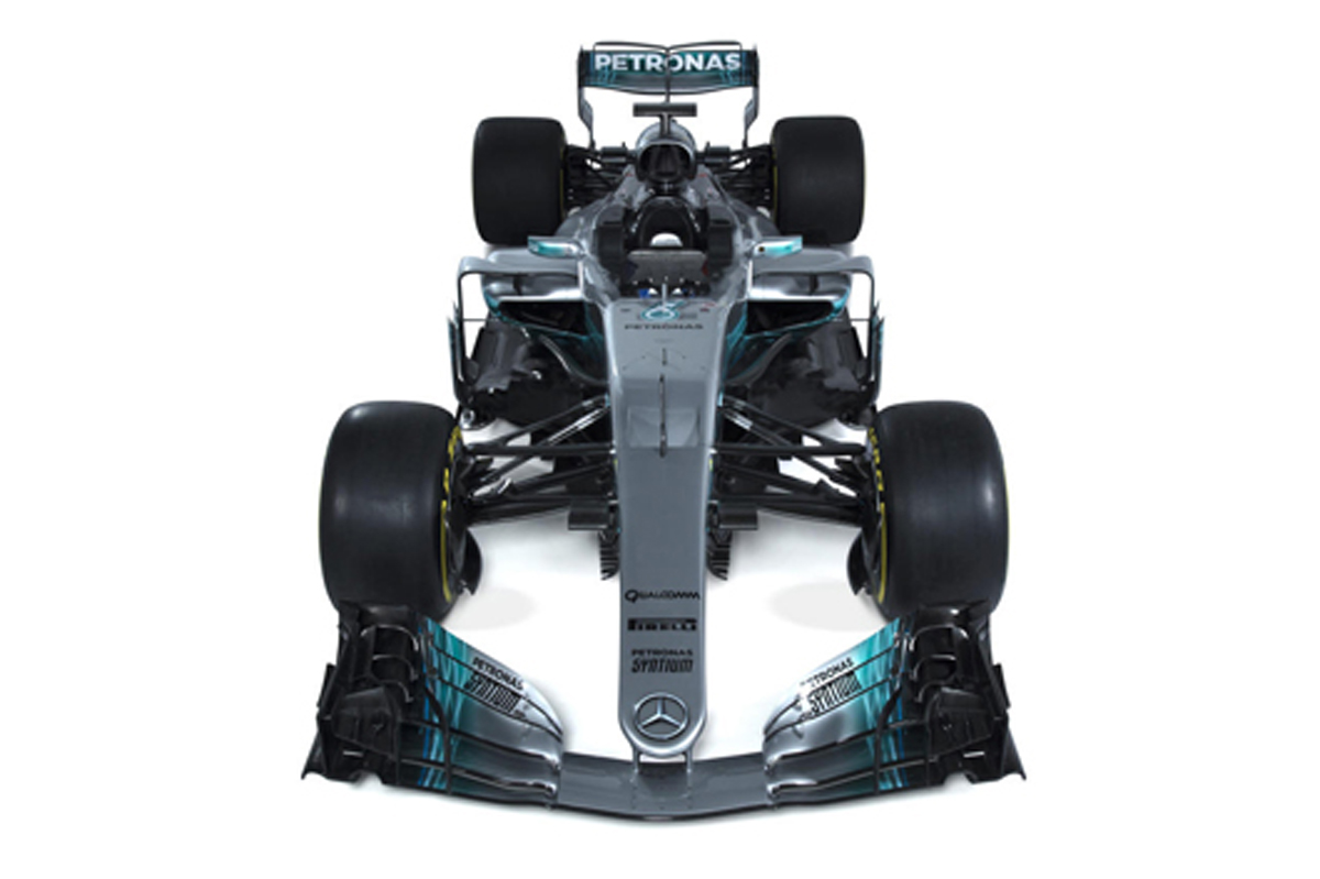 メルセデス W08 画像 (アングル)