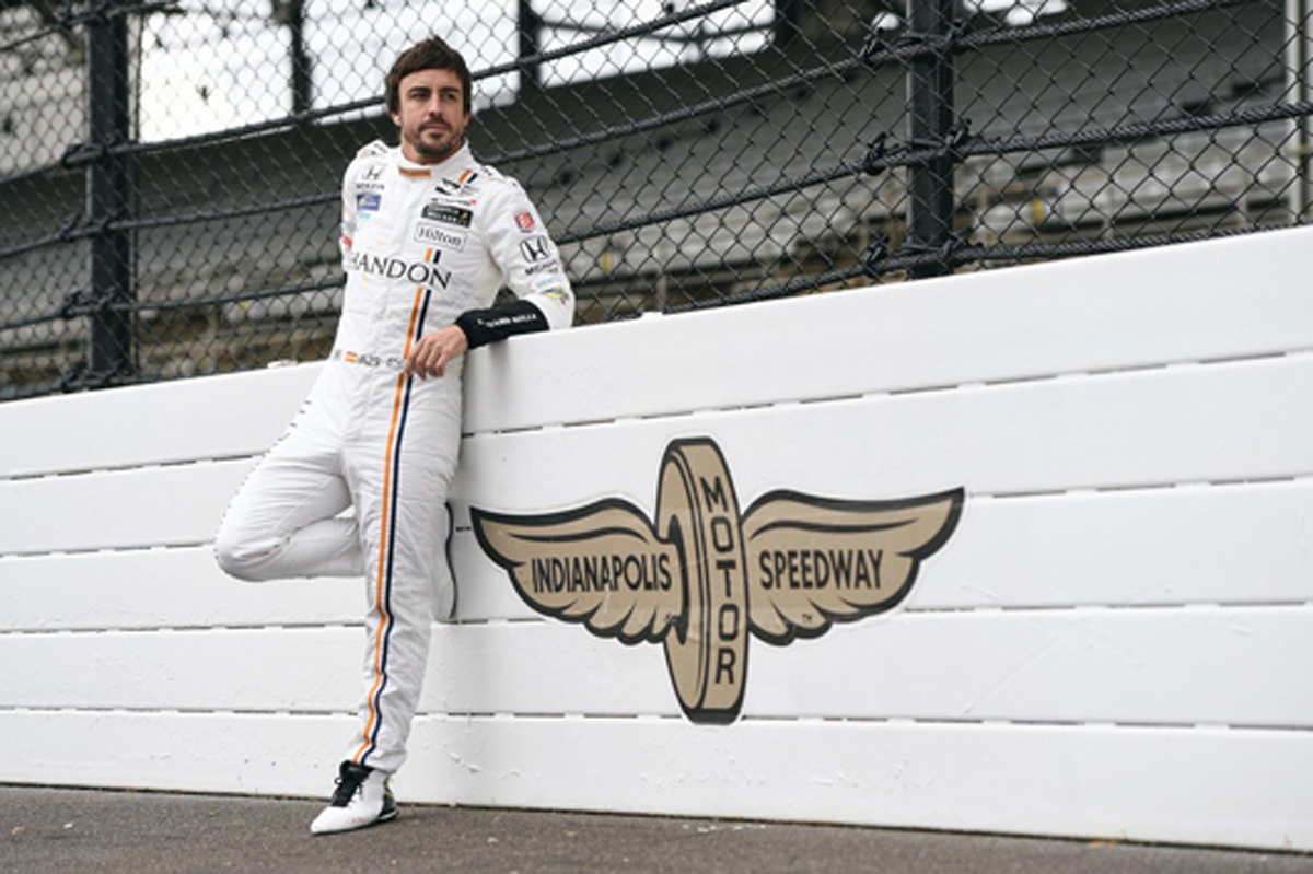 フェルナンド・アロンソ インディ500 レーシングスーツ