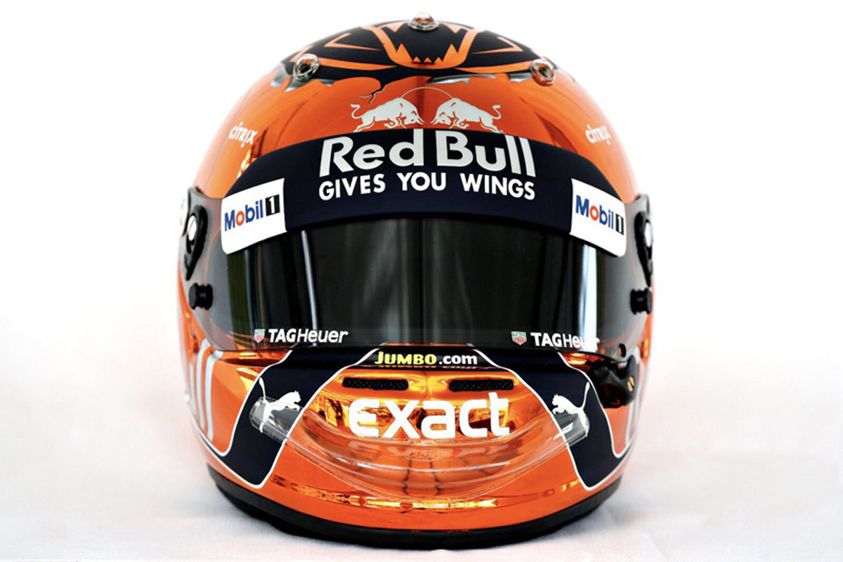 マックス・フェルスタッペン F1ベルギーGP ヘルメット
