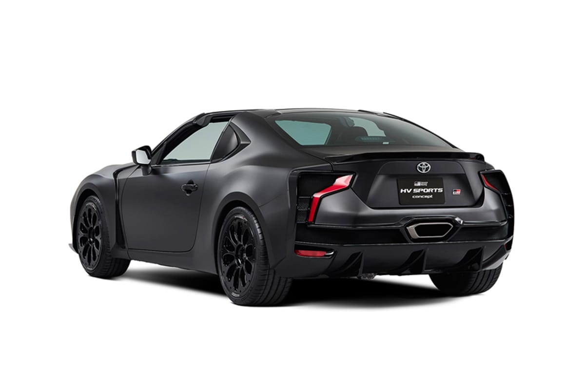 GR HV SPORTS concept リアビュー