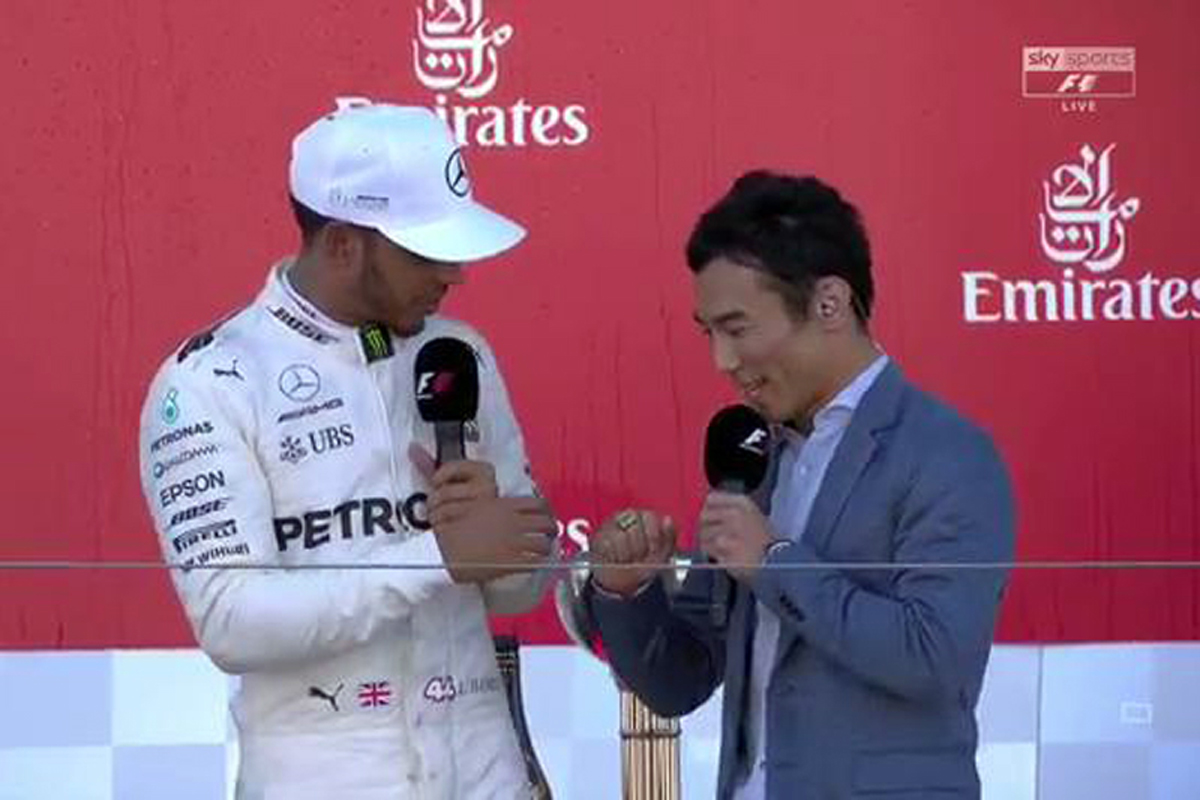 ルイス・ハミルトン 日本グランプリ 優勝
