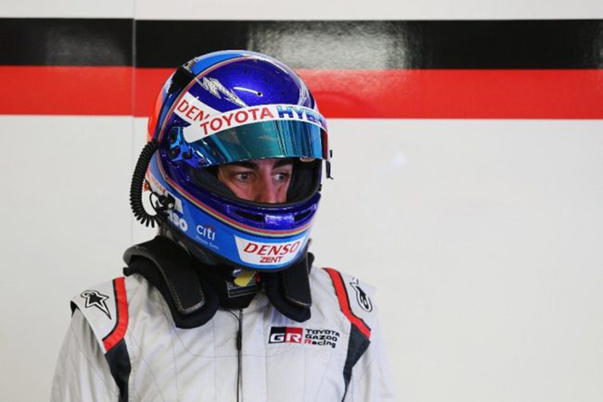 フェルナンド・アロンソ WEC ヘルメット