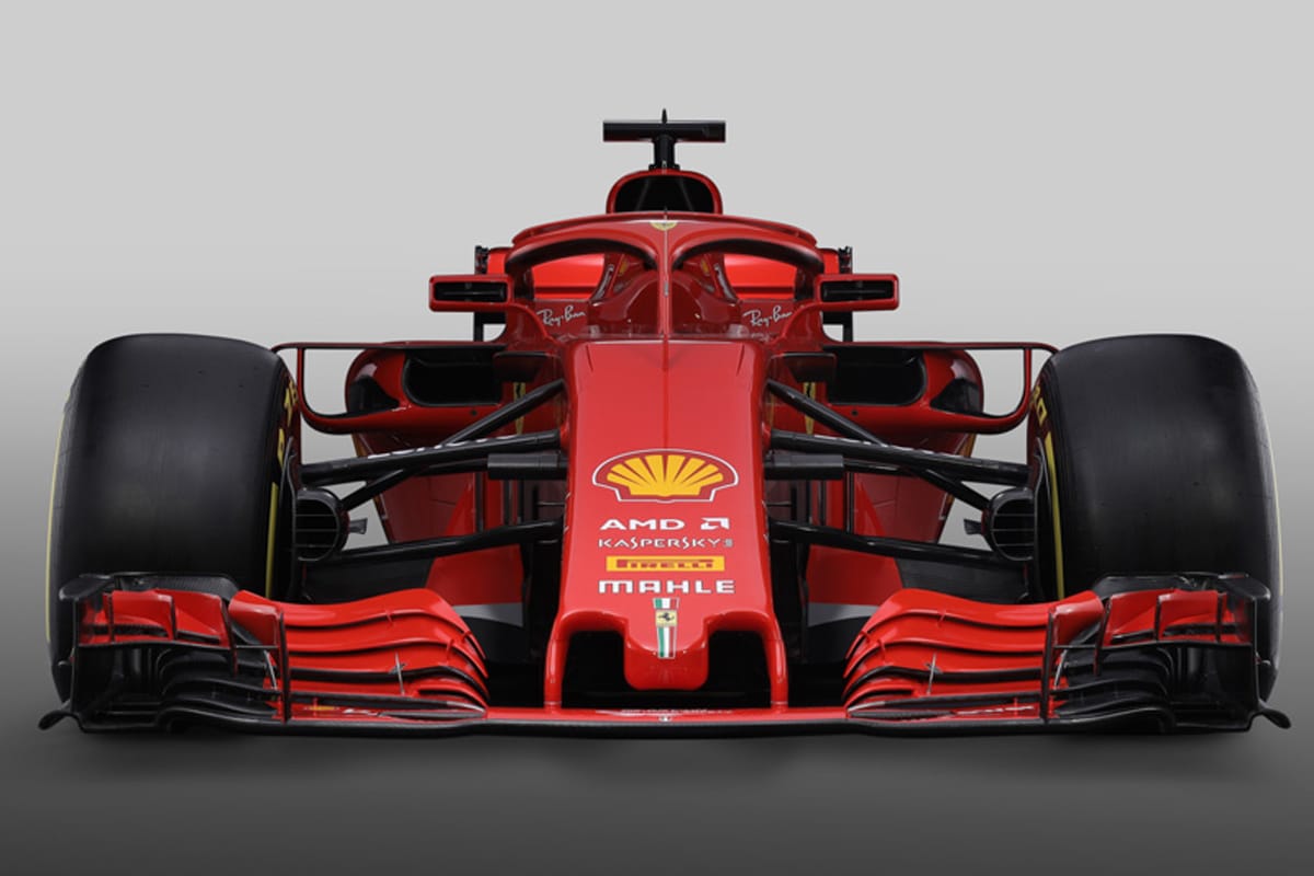フェラーリ SF71H (正面)