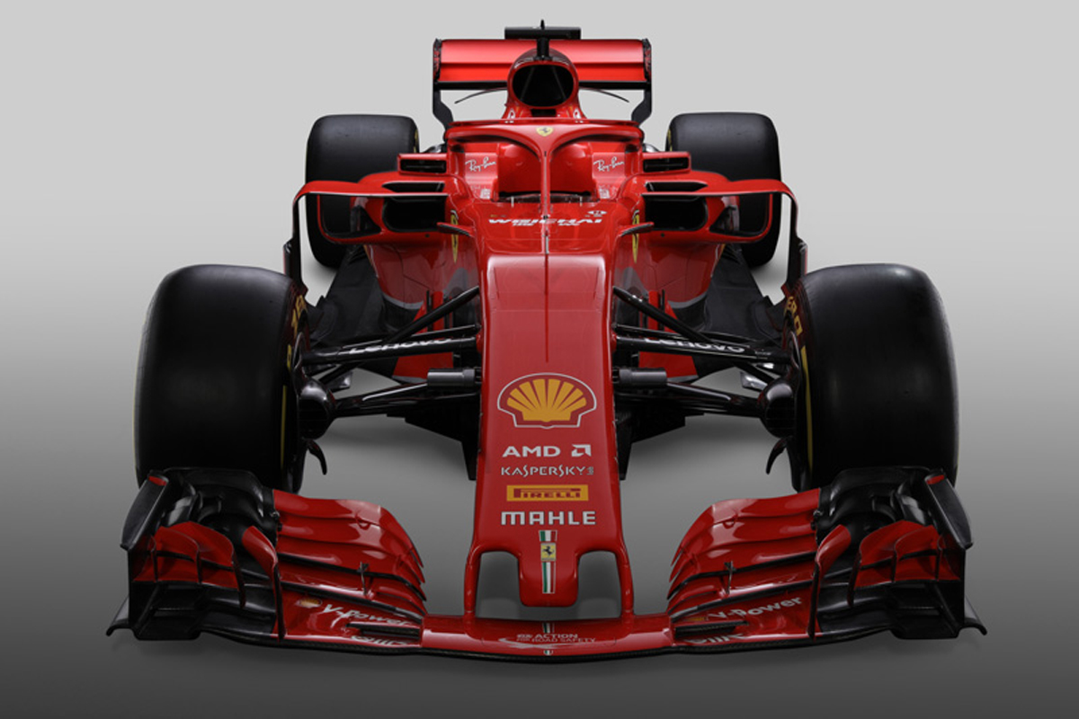 フェラーリ SF71H (フロント)