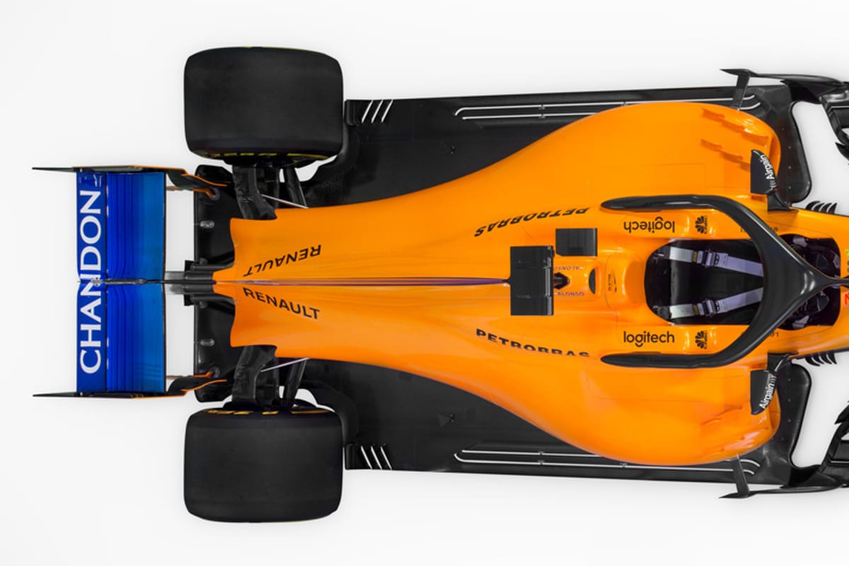 画像<br />
マクラーレン MCL33 (リアボディワーク)