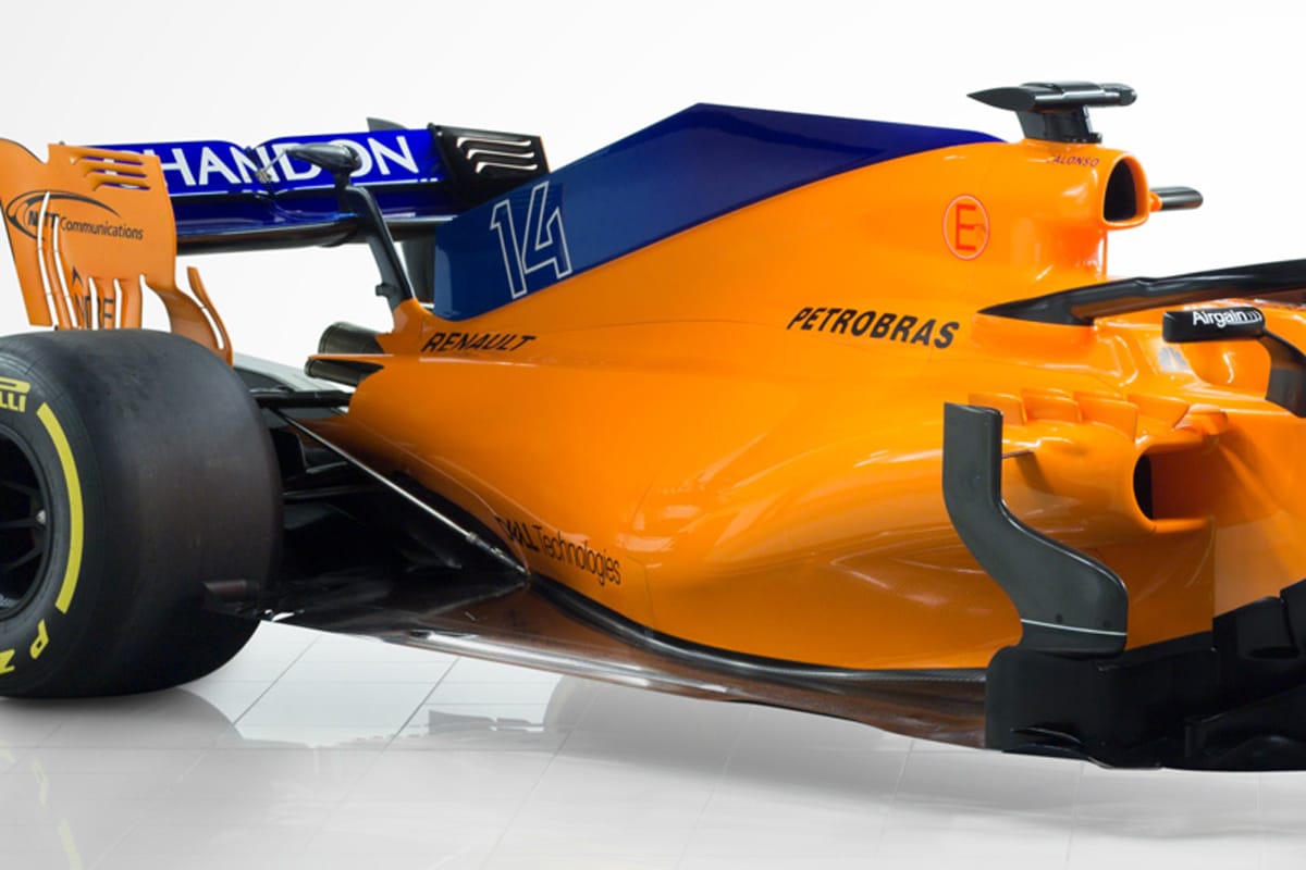 画像<br />
マクラーレン MCL33 サイドポンツーン