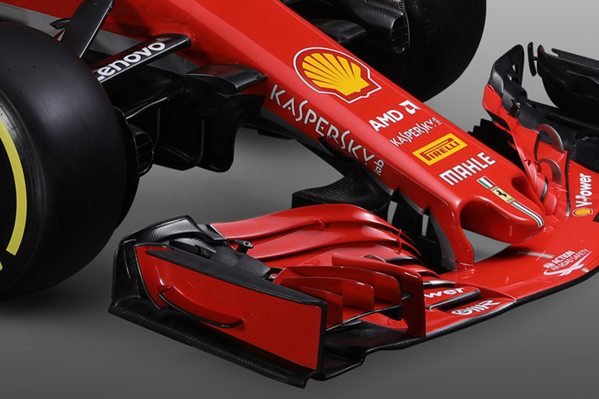フェラーリ SF71H ノーズ