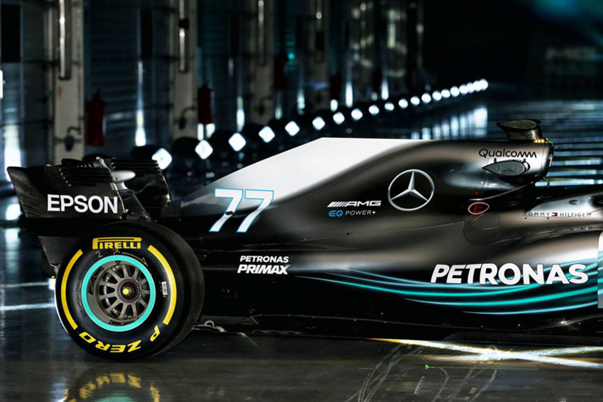 メルセデス W09 リア