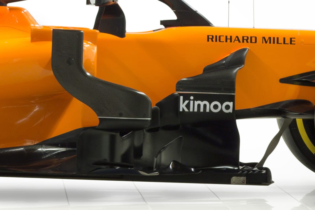 画像 マクラーレン MCL33 （バージボード）