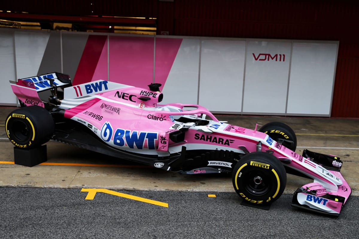 画像 Force India VJM11