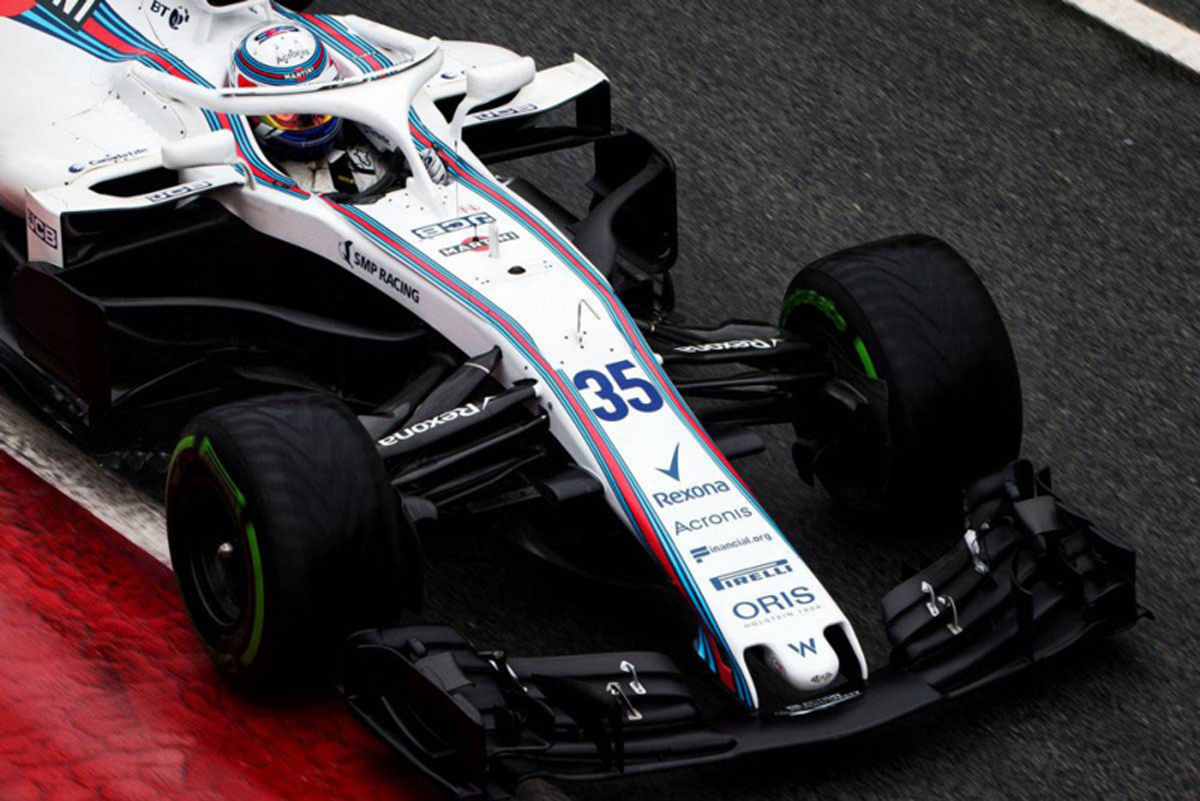 ウィリアムズ FW41 フロント周り