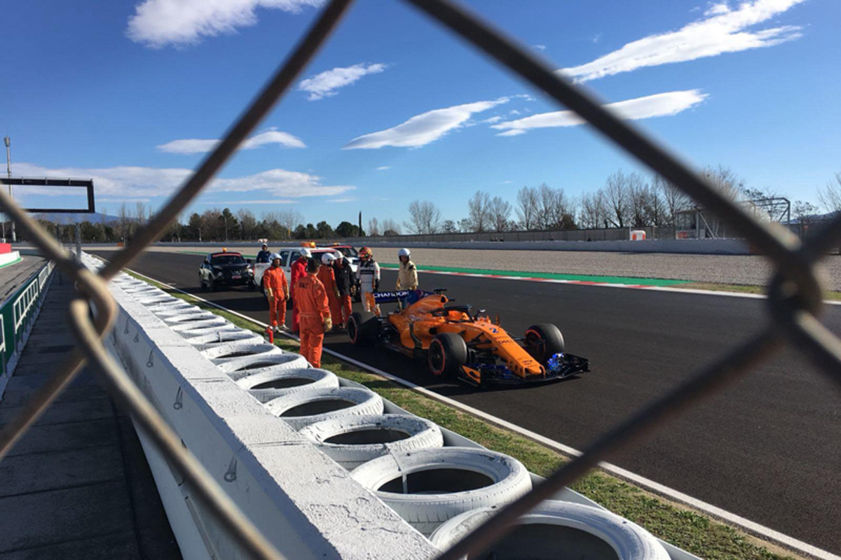 F1 カタロニア・サーキット マクラーレン