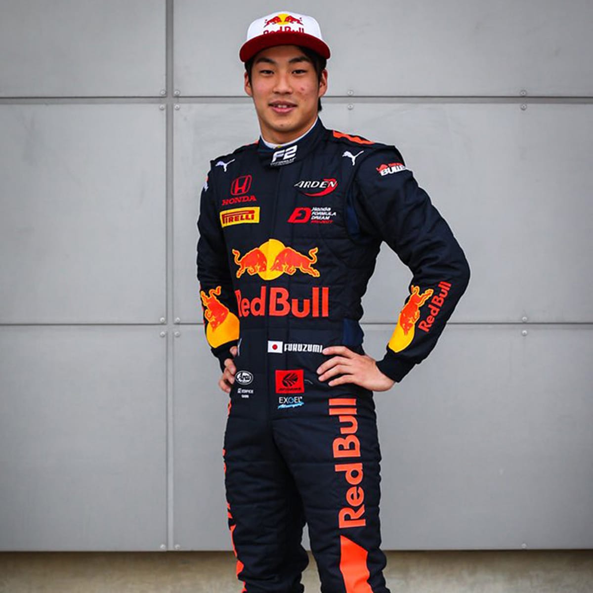 福住仁嶺 フォーミュラ2 レーシングスーツ