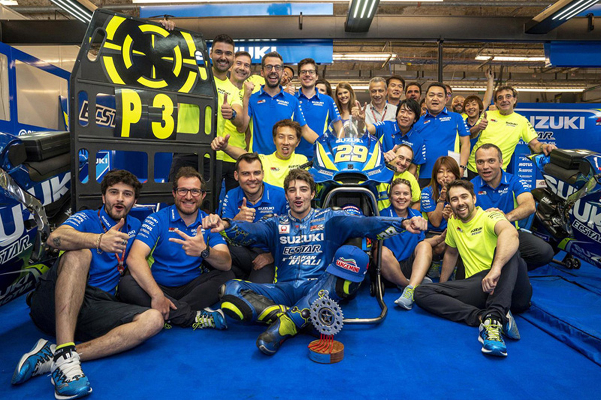 アンドレア・イアンノーネ スズキ MotoGP 2018年 アメリカズGP