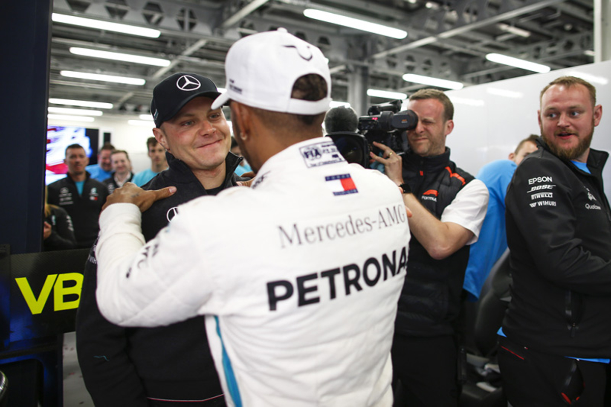 ルイス・ハミルトンとバルテリ・ボッタス
