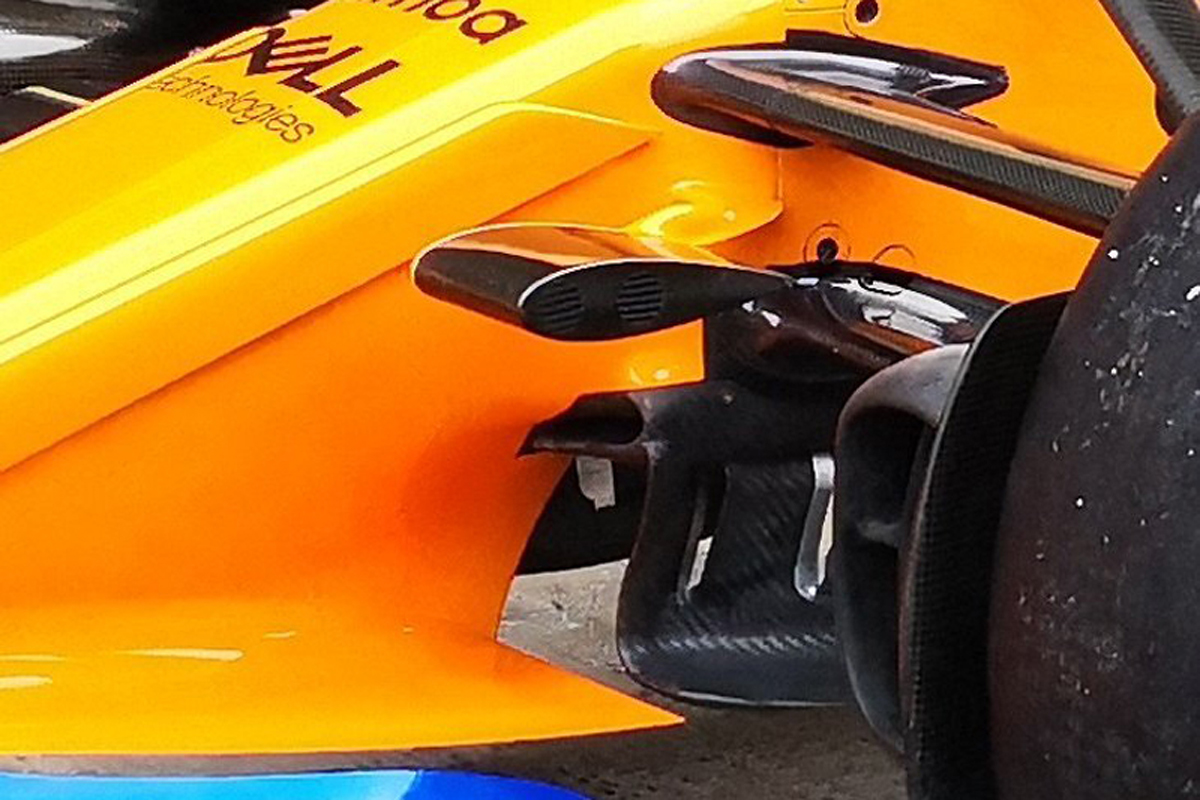 マクラーレン MCL33 新型ノーズ(2018年 F1スペインGP)