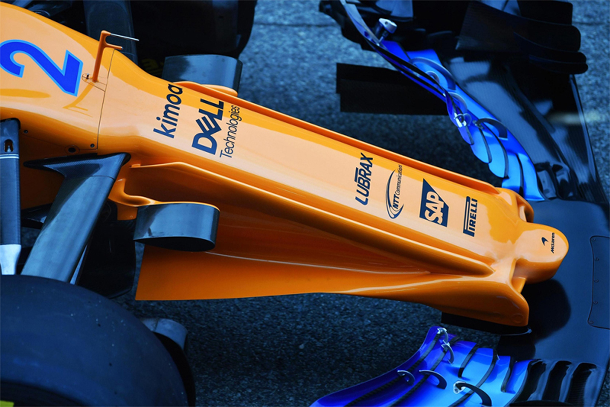 マクラーレン MCL33 新型ノーズ