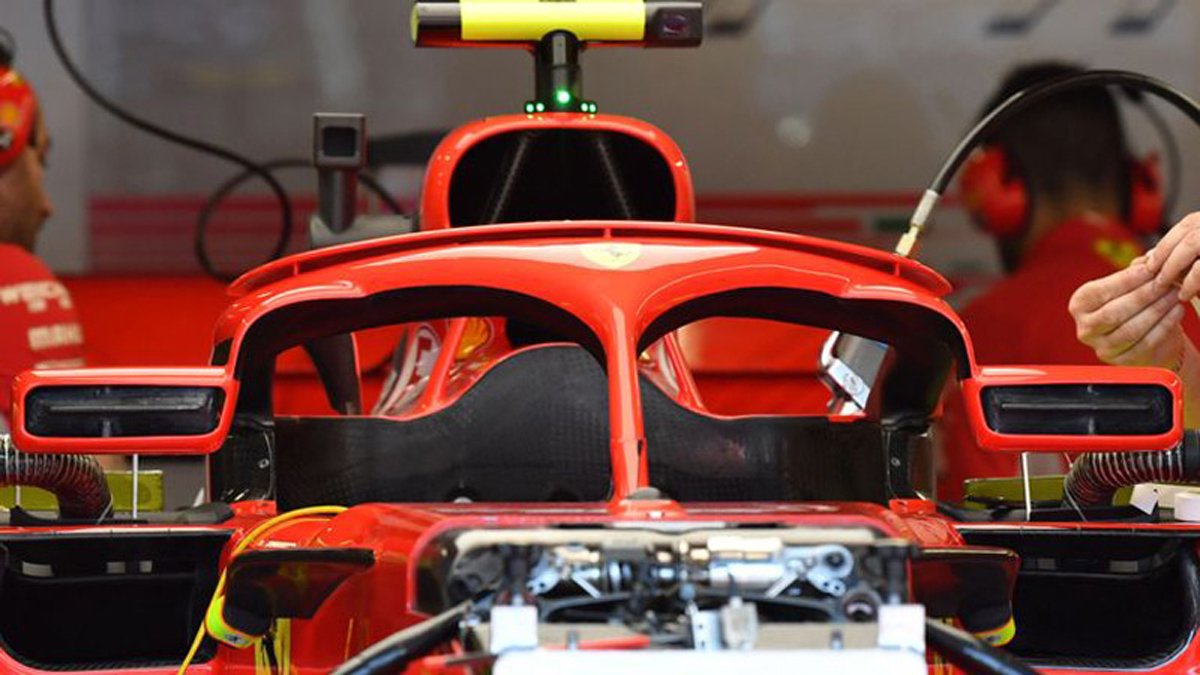 フェラーリ F1 ヘイローミラー