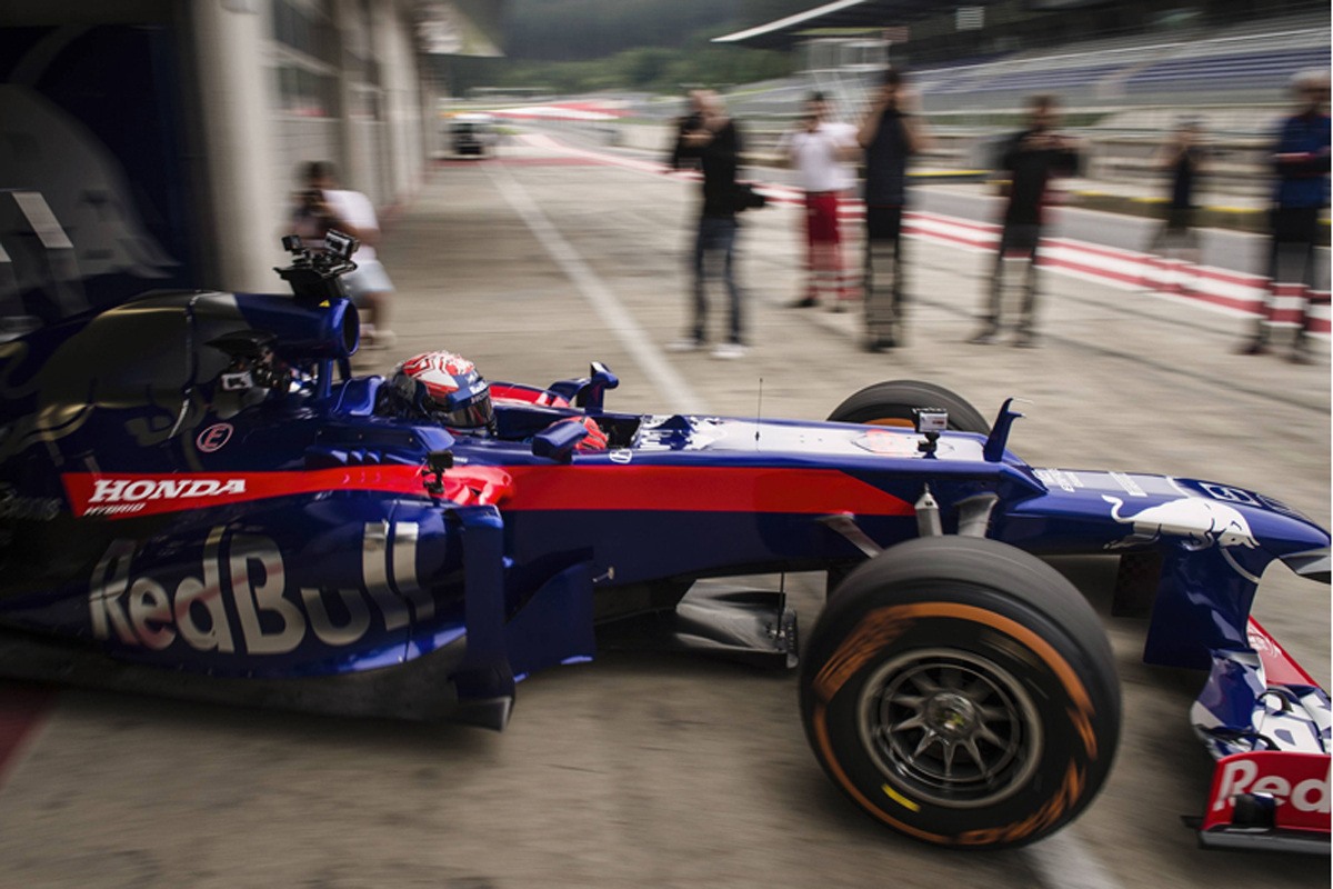 マルク・マルケス、トロロッソ・ホンダ仕様のマシンでF1初走行(写真06)