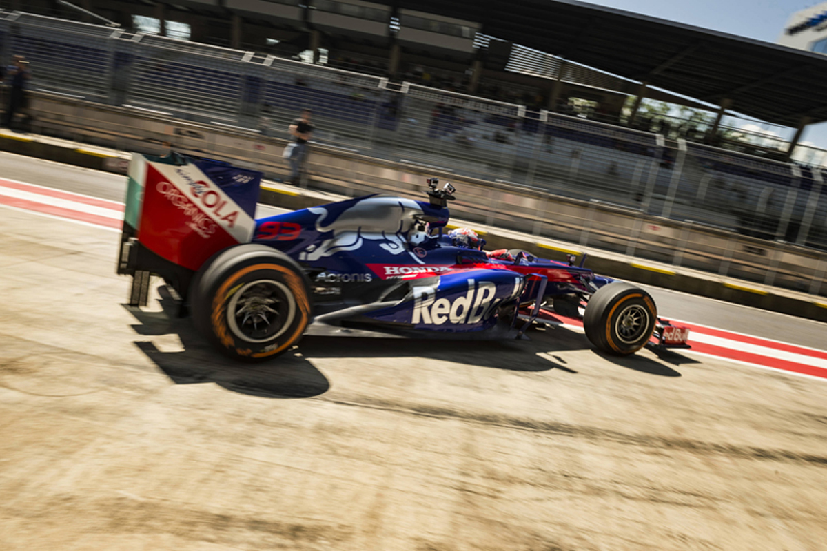 マルク・マルケス、トロロッソ・ホンダ仕様のマシンでF1初走行(写真08)