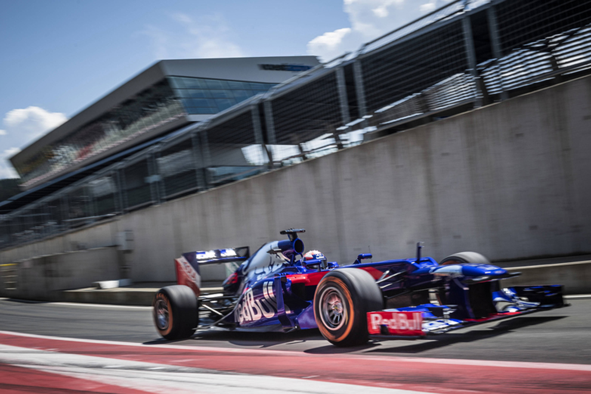 マルク・マルケス、トロロッソ・ホンダ仕様のマシンでF1初走行(写真09)