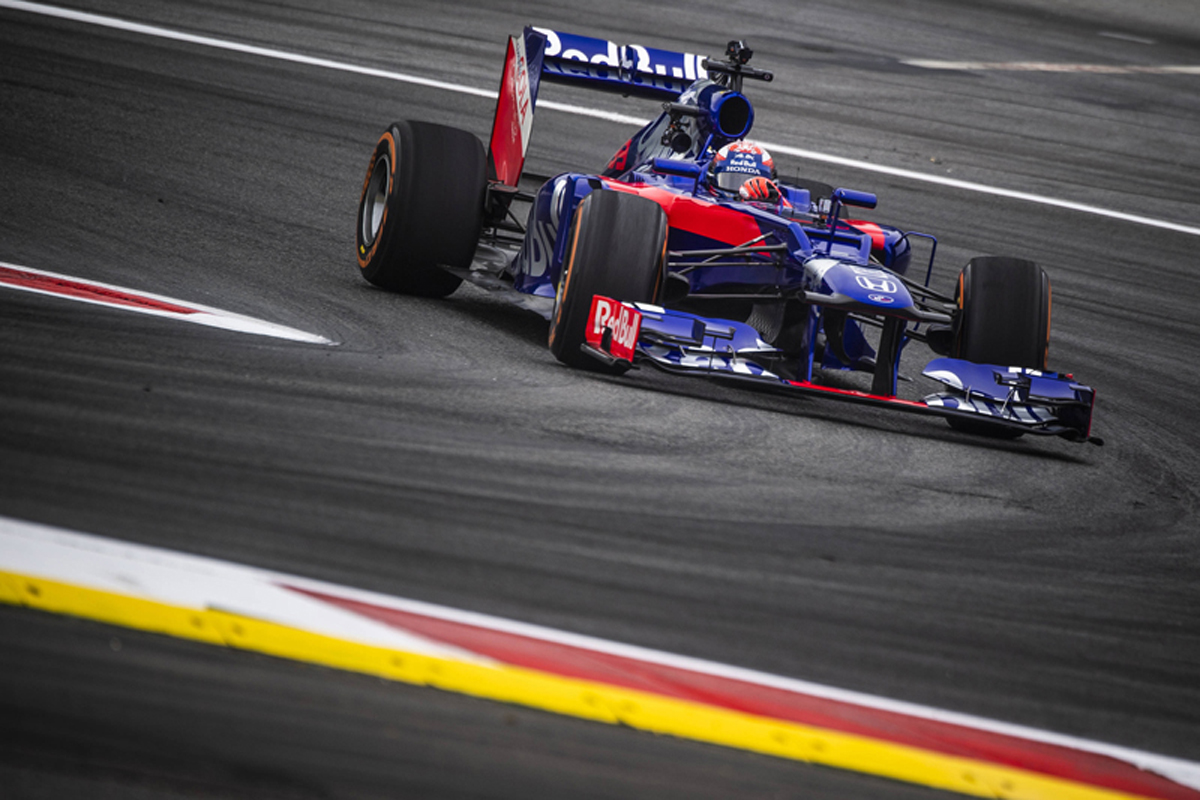マルク・マルケス、トロロッソ・ホンダ仕様のマシンでF1初走行(写真14)