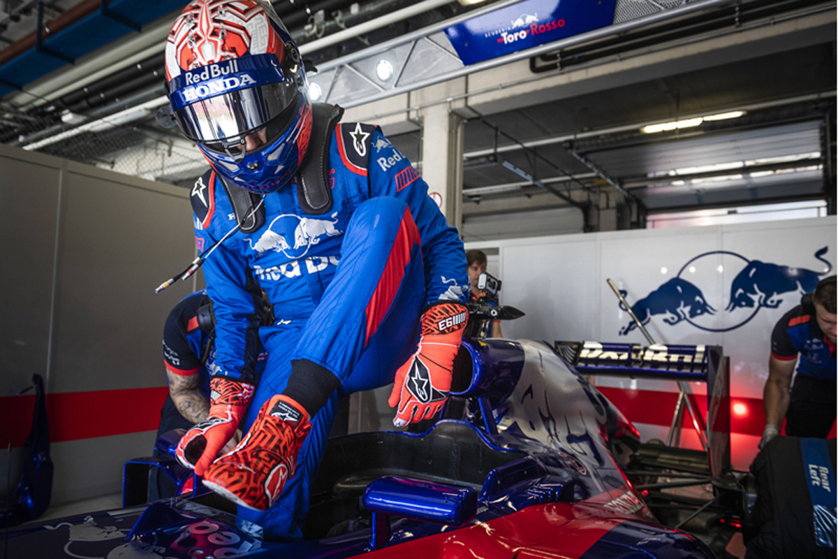 マルク・マルケス、トロロッソ・ホンダ仕様のマシンでF1初走行(写真24)