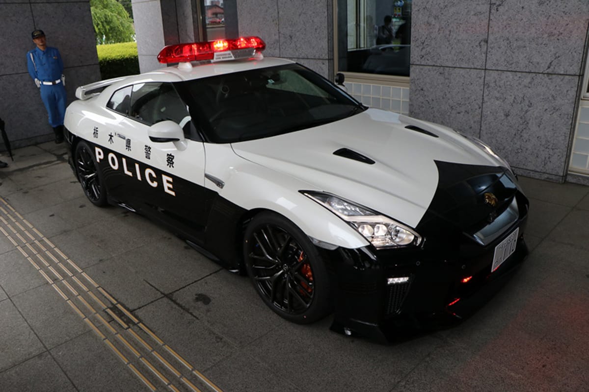 栃木県警察日産GT-Rパトカー