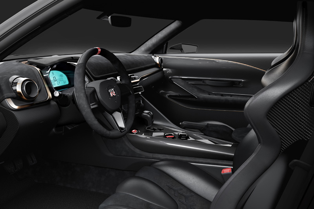 Nissan GT-R50 by Italdesign ドライバーシート