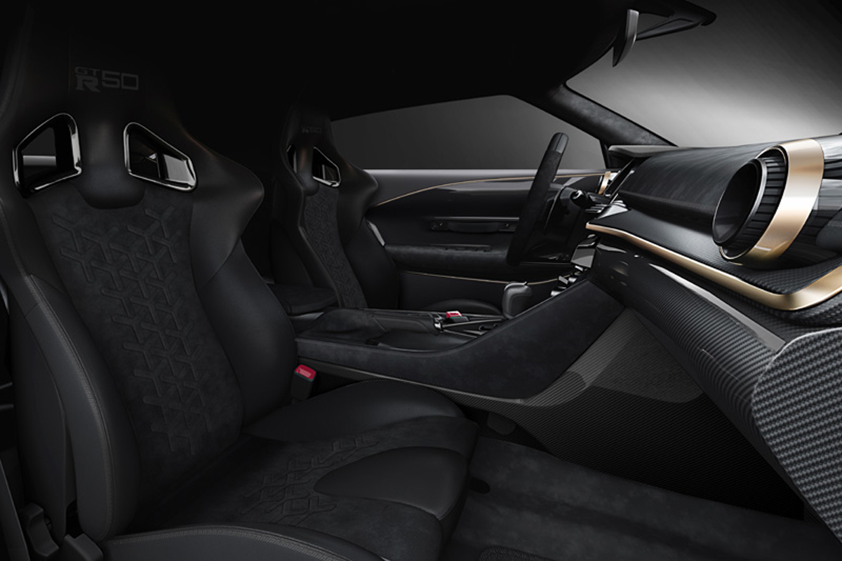 Nissan GT-R50 by Italdesign インテリア