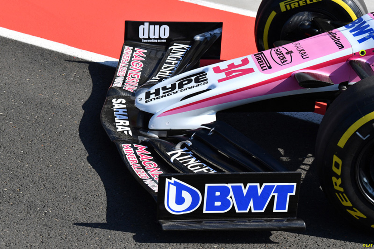 フォース・インディア 2019年型フロントウイング
