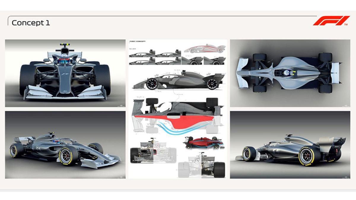 2021年 F1マシン コンセプトデザイン①