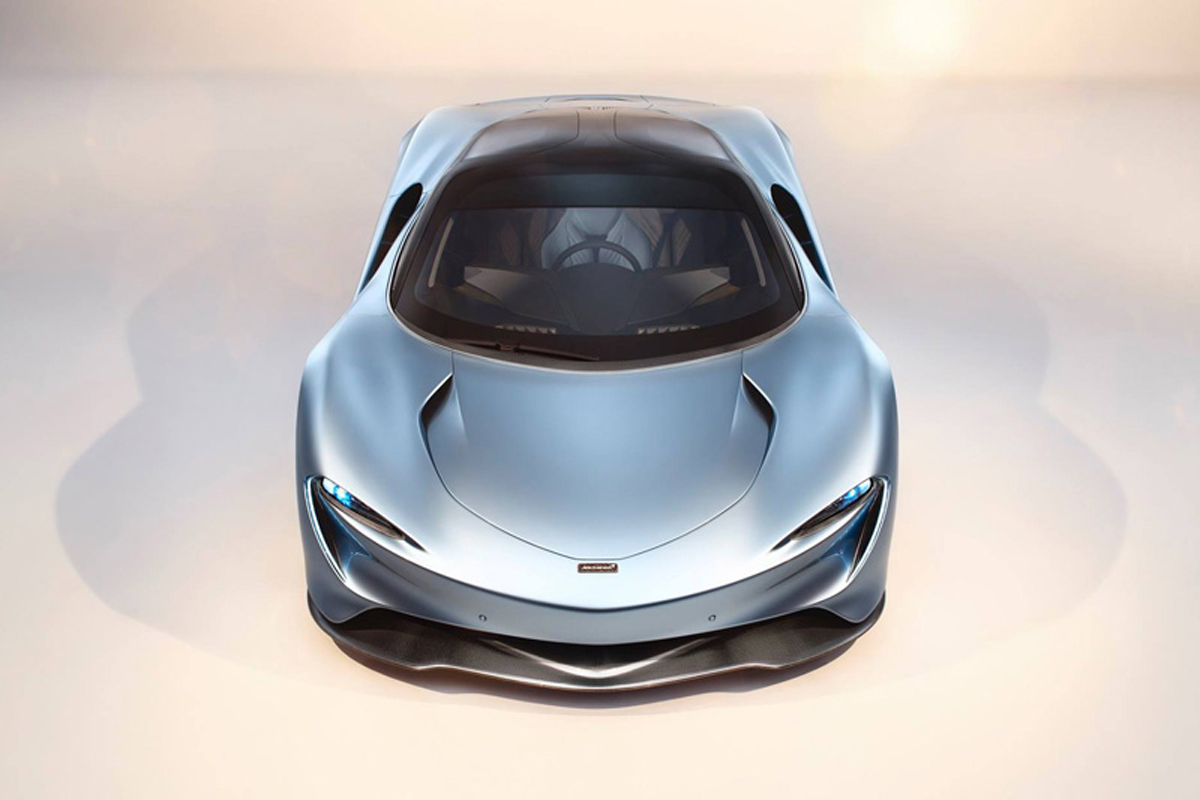 McLaren Speedtail フロントビュー