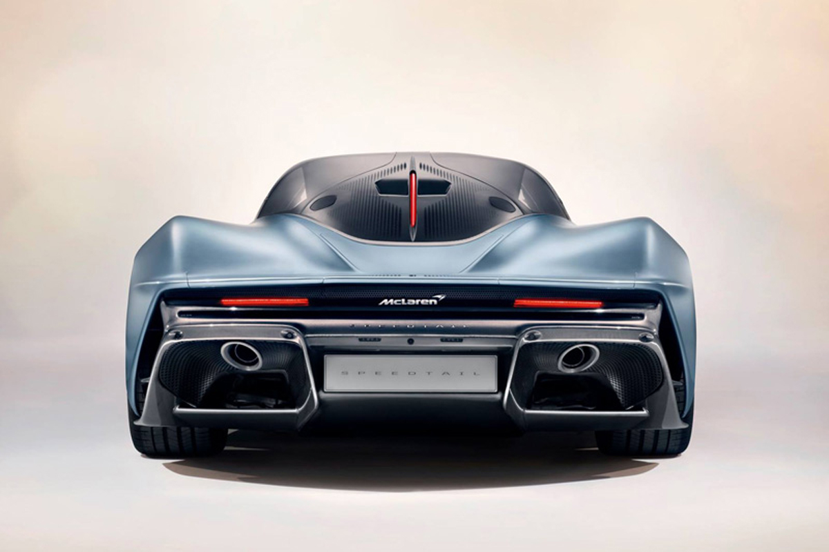 McLaren Speedtail リアビュー
