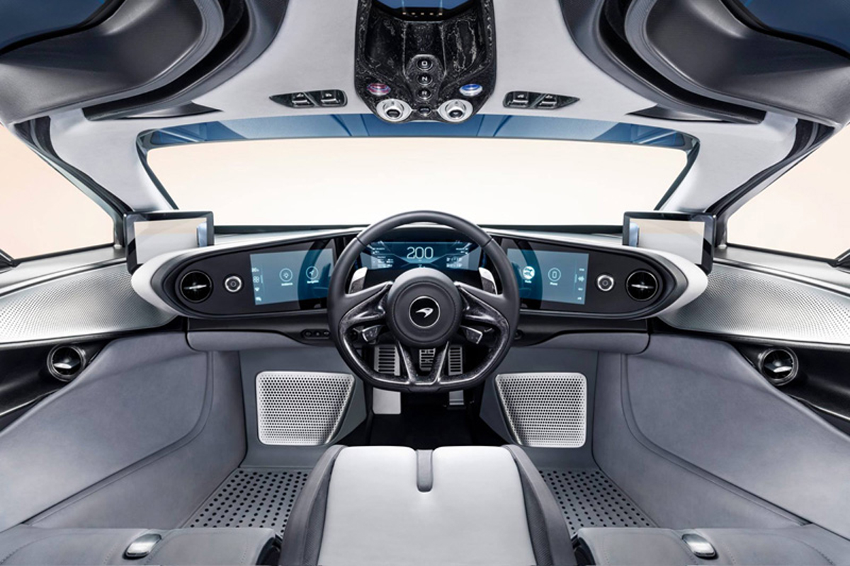 McLaren Speedtail インテリア
