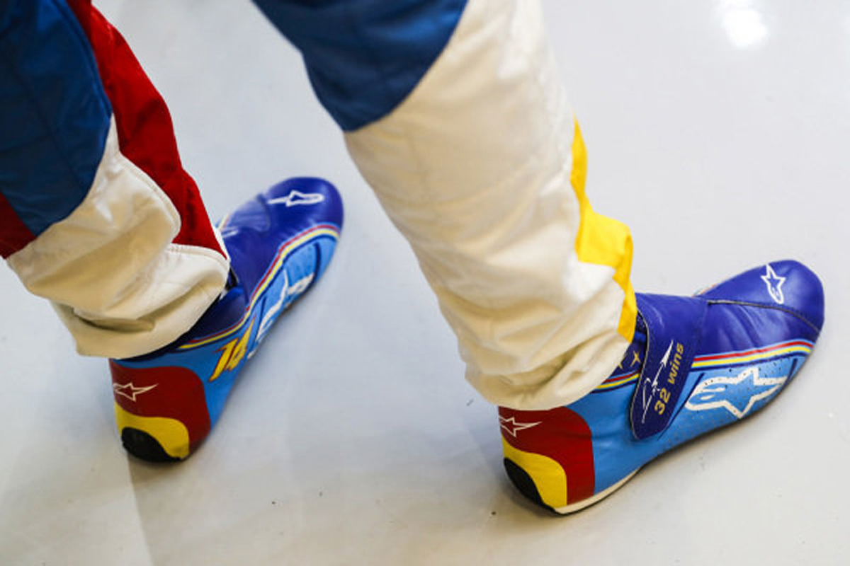 フェルナンド・アロンソ 2018年 F1アブダビGP レーシングシューズ