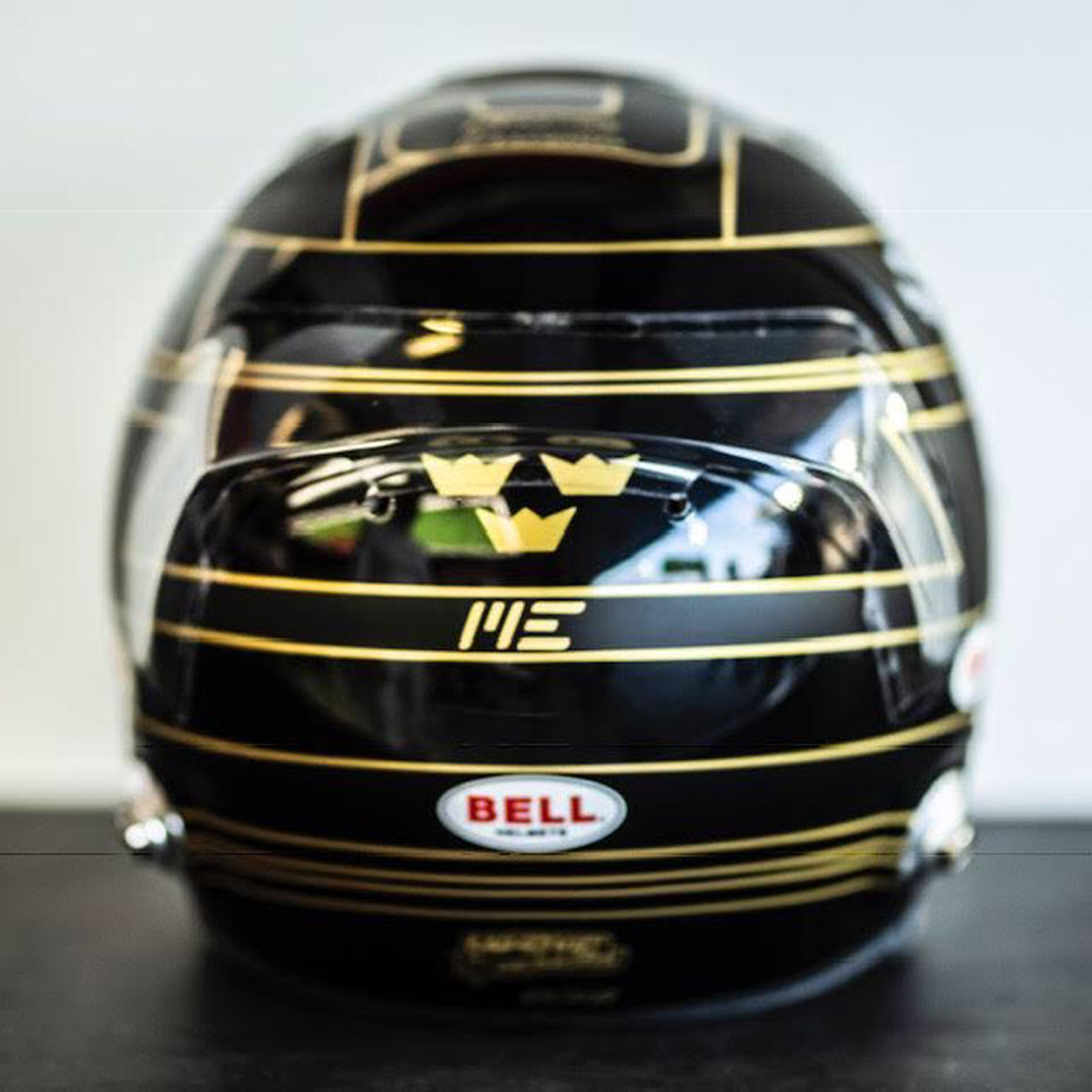マーカス・エリクソン 2018年 F1アブダビGP ヘルメット ④
