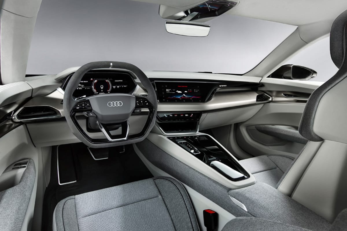 Audi e-tron GT concept インテリア①