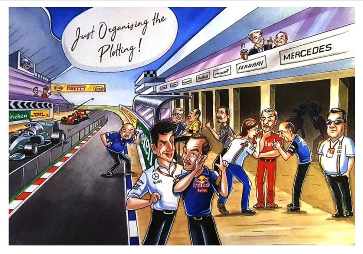 Bernie’s traditional Christmas card