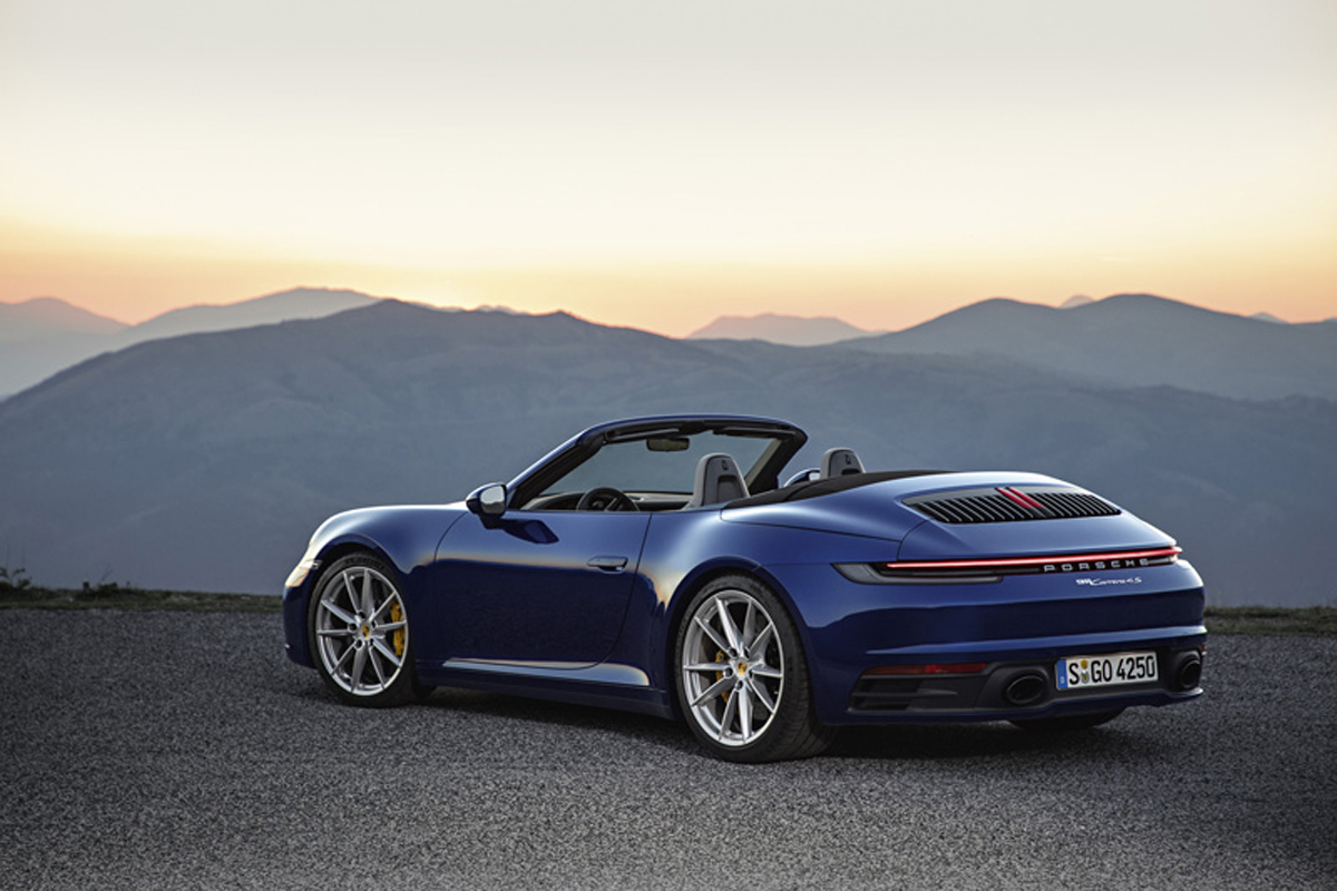 ポルシェ 新型911カブリオレ:エクステリアデザイン