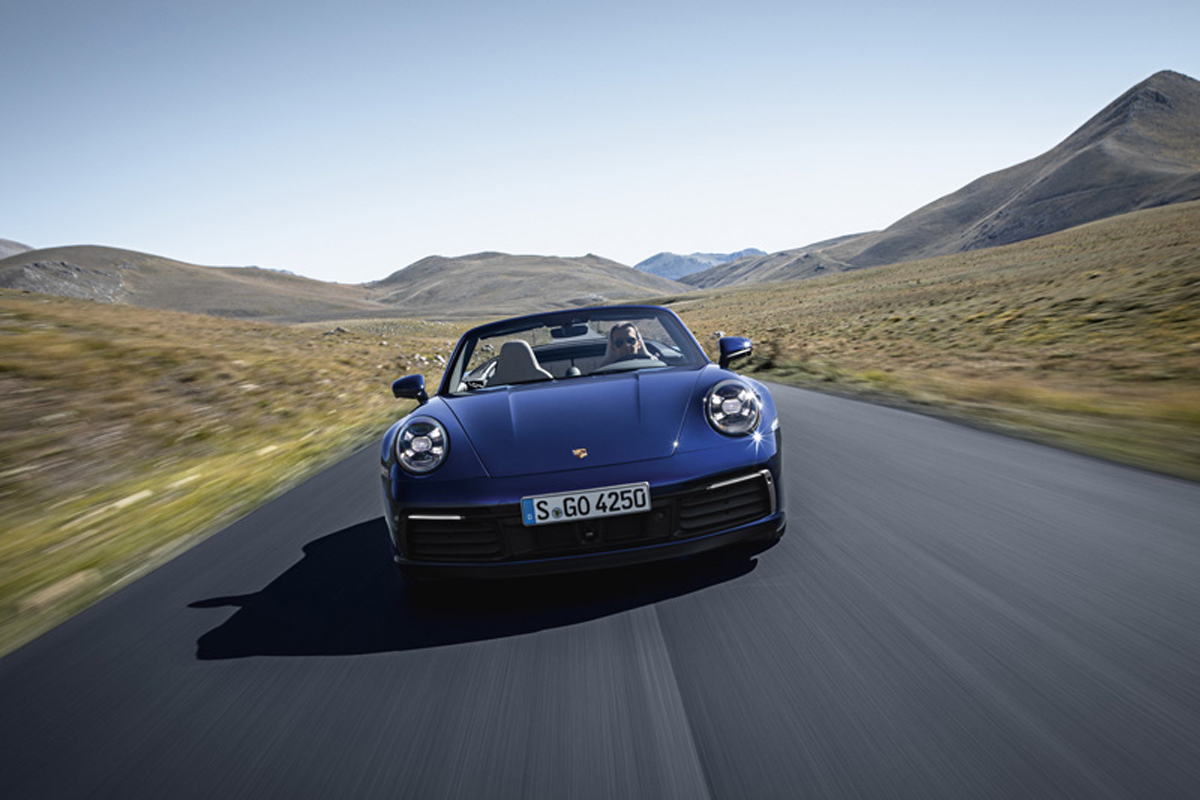 ポルシェ 新型911カブリオレ:シャシー