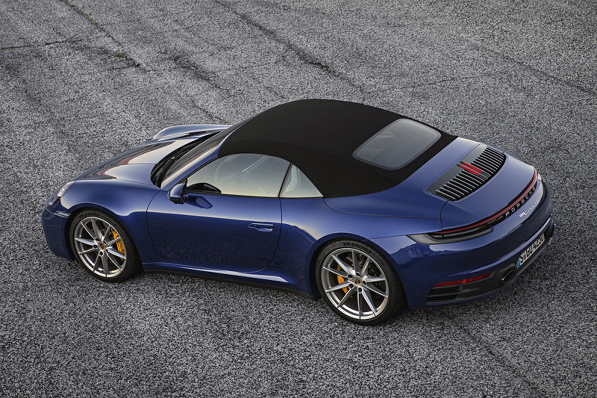 ポルシェ 新型911カブリオレ:インテリア