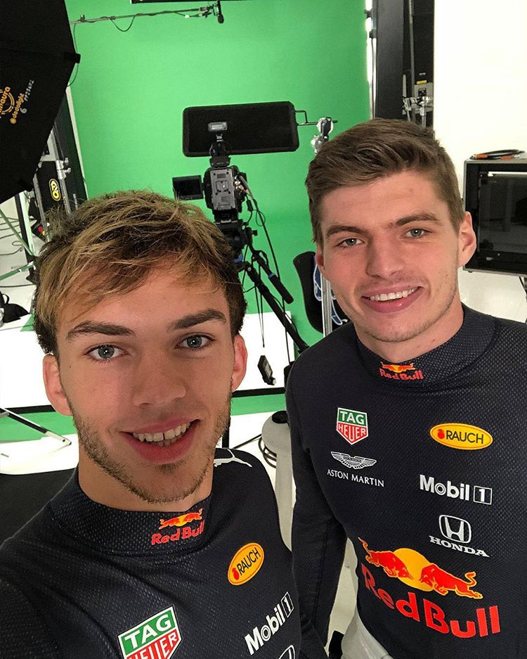 レッドブル・ホンダ マックス・フェルスタッペン ピエール・ガスリー